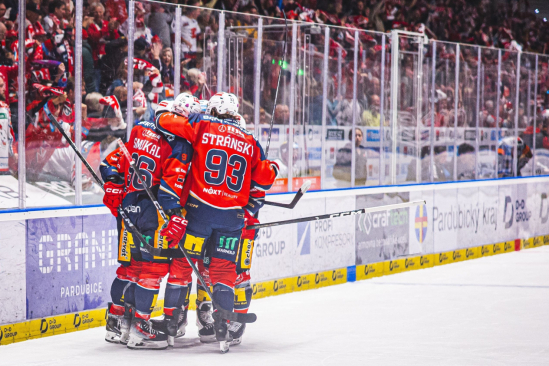 Dynamo Pardubice porazilo pražskou Spartu. Foto: Lukáš Fabián